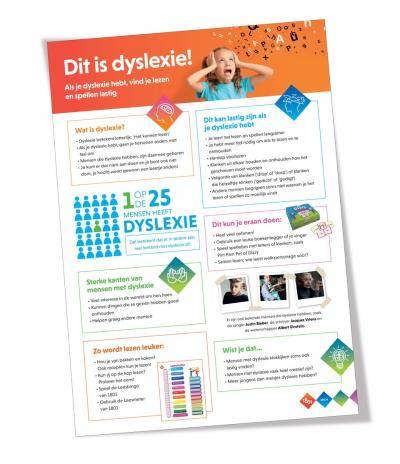 Poster Dyslexie klein